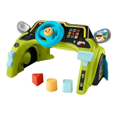 Laugh & Learn Sit & Steer Driver Activity Center Learning Toy for  Toddlers