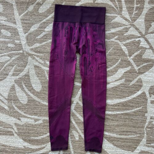 Adidas Damen Small Believe This Primeknit Tight GC7627 edel lila Leggings - Bild 2 von 6
