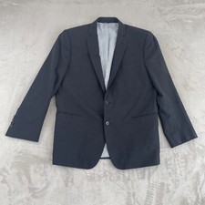 Brooks Brothers Sport Coat Blazer Jacket Men 45R Grey Explorer Regent Fit Wool