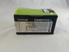 Lexmark C544X1CG C544 X544 Cyan Extra High Yield Toner Cartridge Genuine OEM