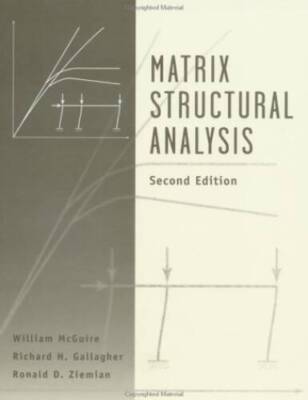 Matrix Structural Analysis - Hardcover By McGuire, William - GOOD