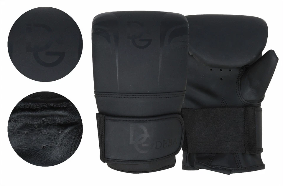 Deba® Sandsack Handschuhe Leder Boxen kickboxen Training Boxing Gloves DE