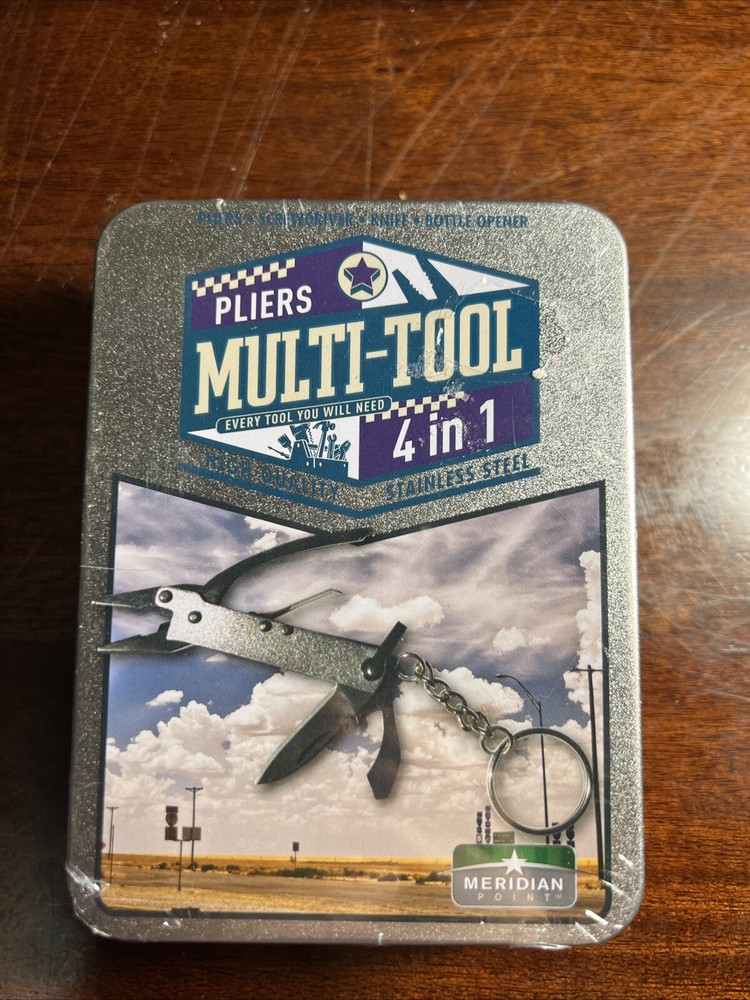 Multi-Tool (NEW SEALED) 4 In 1 - Stainless Steel