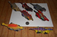 Dinosaurs Pull Back And Go Vehicles Lot 2 non working