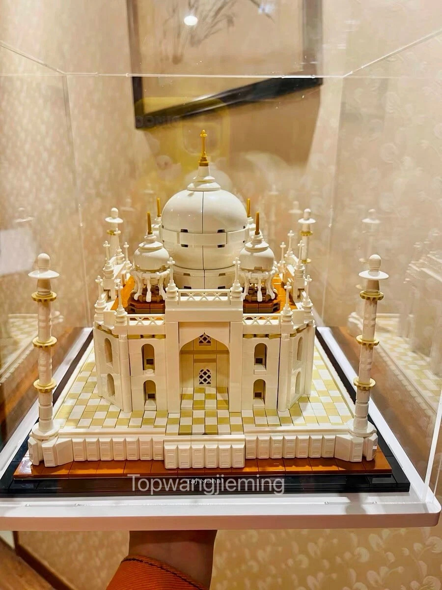 Lego taj mahal store display case