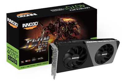 Inno3D GEFORCE RTX 4070 Ti SUPER TWIN X2 NVIDIA 16 GB GDDR6X NEU