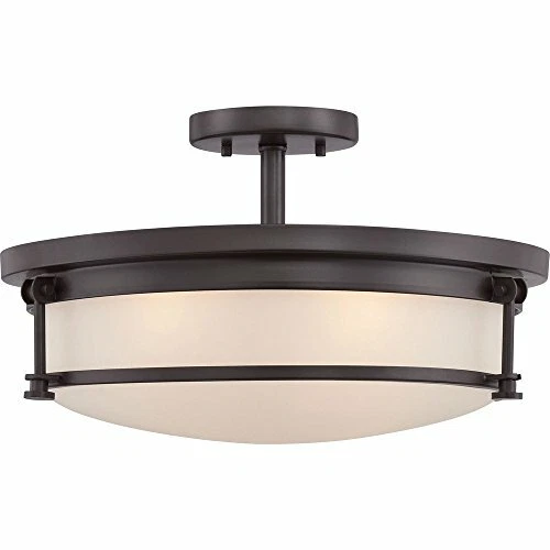 Quoizel SLR1716WT 4-Light Sailor Semi-Flush Mount in Western Bronze - Picture 1 of 1