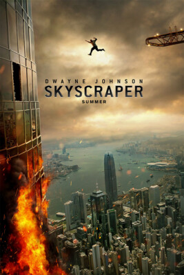Skyscraper 2018 Movie Dwayne Johnson Action Thriller Wall Art - POSTER 20x30