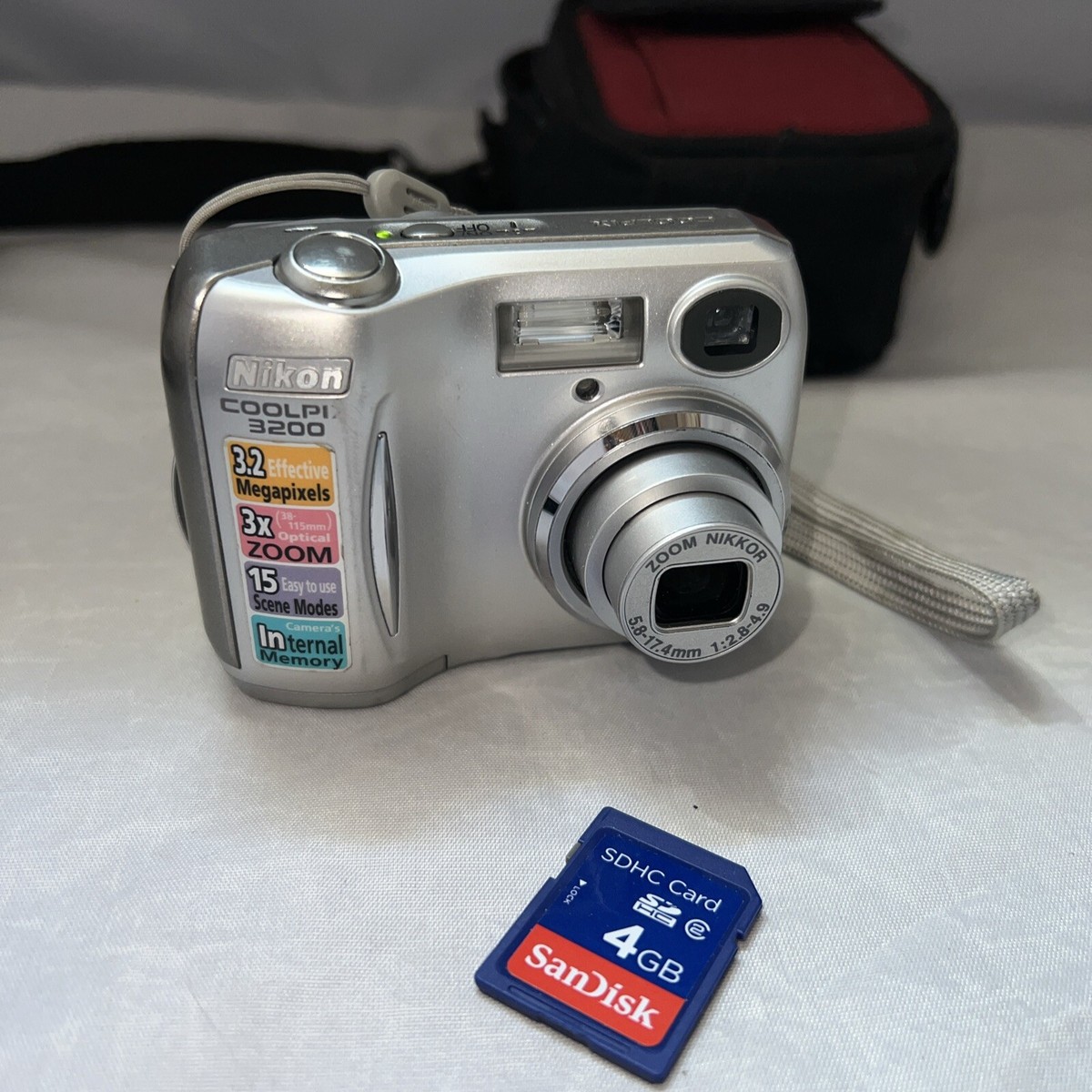 Nikon Coolpix E3200 Digital Camera Tested Work | eBay