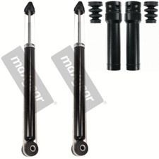 2x Stossdämpfer hinten + Schutzsatz Mitsubishi Colt VI Smart Forfour 454 