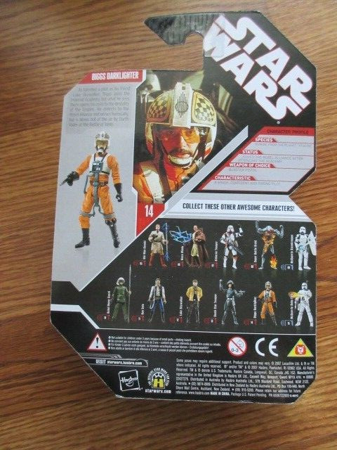 Hasbro Star Wars Rebel Pilot Biggs Dark Lighter Gold Coin