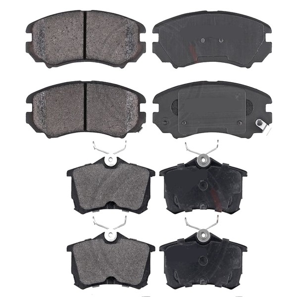 Set BeläGe Schuhe BremsbeläGe Vorne Und Hinten FüR Kia Magentis (Mg)-image