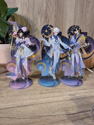 Official Link Click Cafe Acrylic Stand - Dimension Poptown - Magician Set