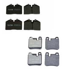 Textar Front and Rear Pad Set Pads Brake Kit For Porsche 911 Carrera 2 1990-1991