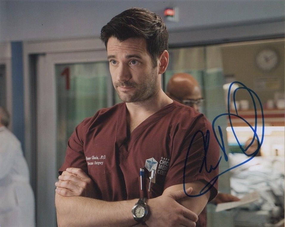 Colin Donnell Chicago Med Autographed Signed 8x10 Photo COA #11