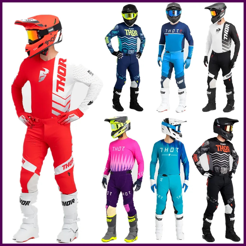 Black Gold Thor MX 2025 Motocross Gear Set Prime Pro Dirt Bike Racing Suit