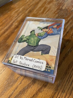 1995 DC Vs Marvel Comics Complete Base Set (1-100) 