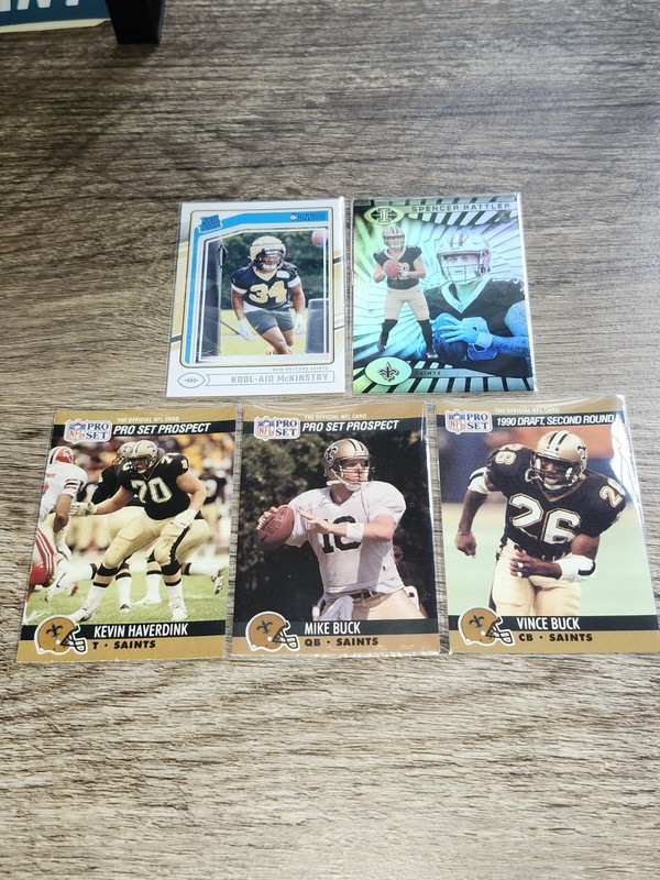 1990-2024 NO Saints Rookie Card Lot! Rattler! McKinstry! Haverdink! Buck!