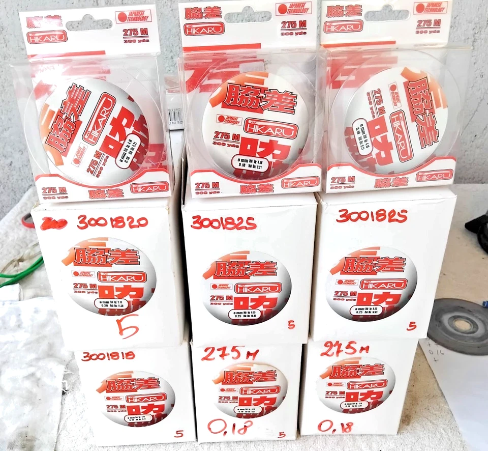 FILO NYLON MONOFILO HIKARU 275MT clear terminali mulinello offerta ultime misure - Immagine 2 di 3