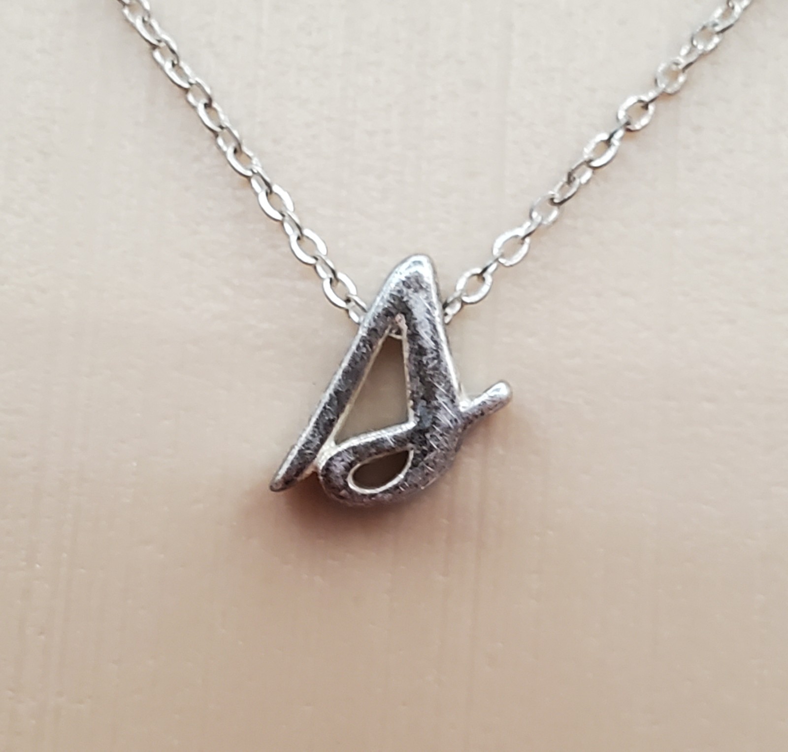 VTG 925 LA Cursive Lowercase S Initial Necklace 1… - image 18