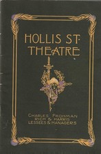 Playbill Hollis St. Theatre The Mind the Paint Girl (Billie Burke) February 1913