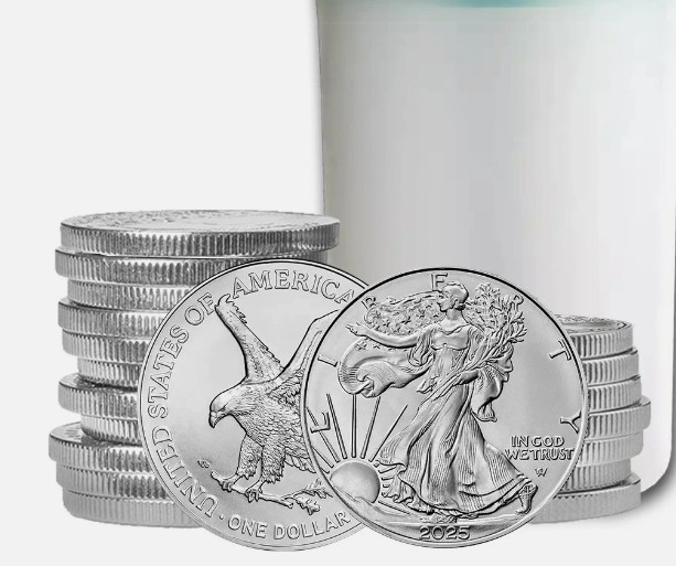 2025 1 oz .999 Fine Silver Bullion Coin – Eagle Design  – Brilliant Uncirculated