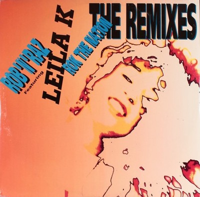 Rob 'N' Raz Featuring Leila K - Rok The Nation - UK 12'' Vinyl - 1990 - Arista