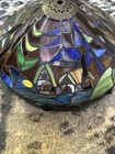 RARE NIB 2002 Disney Snow White Stained-Glass Tiffany Style Lamp LE Jody Daily — photo 3