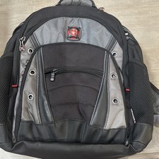 Swiss Gear Wenger Synergy Backpack Fits 16" Laptop Business Pro Black/Gray