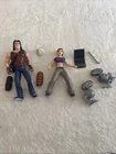 TMNT April (Complete) and Casey (Incomplete) 2003 Vintage Action Figures