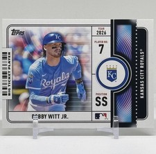 Bobby Witt Jr. #BTP-16 Prices | 2026 Topps Big Ticket Players