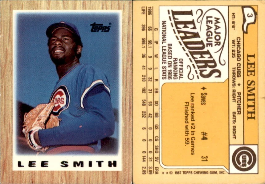 1987 Topps Mini Baseball Cards & Sportsflics-You Pick-2323 - Image 2 of 4