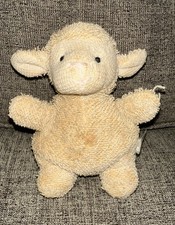 Russ Berrie Home Buddies Lamb Laps Plush Stuffed Animal Terry Cloth