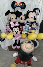 Disney Mickey Mouse  Friends Plush Stuffed Animals Lot 2023