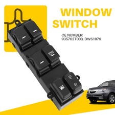 935702t000 Fit 2011 2012 2013 Kia Optima Left Master Window Control Switch Exc