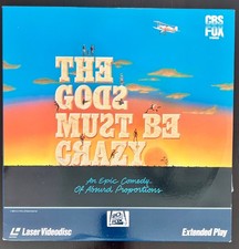 The Gods Must Be Crazy Laserdisc 1980 Movie, Comedy, Excellent