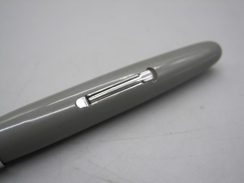 Vintage Watermans Chrome Top Fountain Pen Grey 5.25" 14k Waterman Ideal nib - Bild 5 von 7