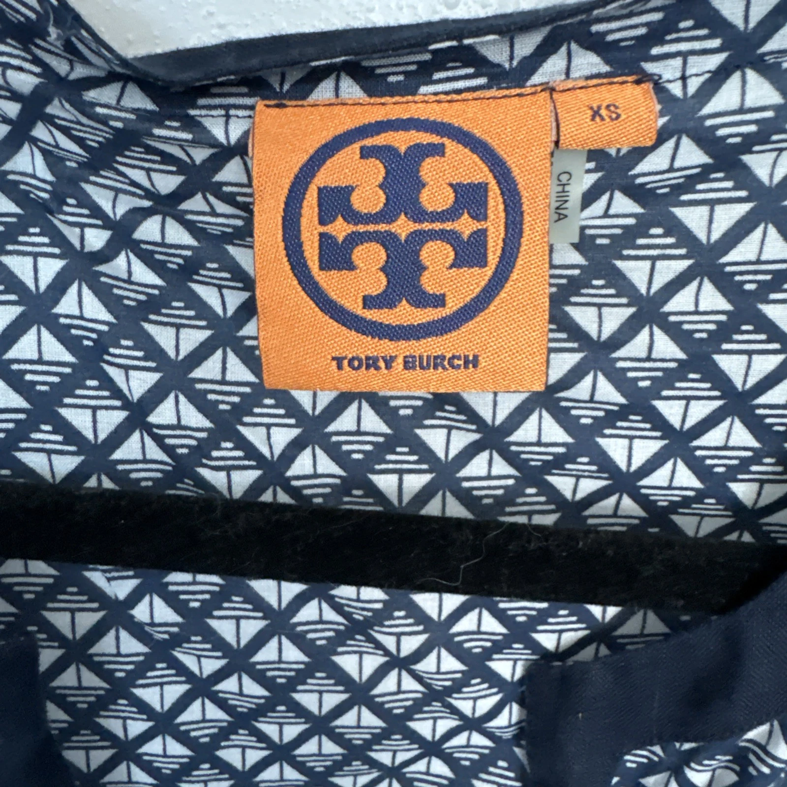 Abito tunica o copricostume da bagno Tory Burch taglia XS nuovo vendita al dettaglio $298