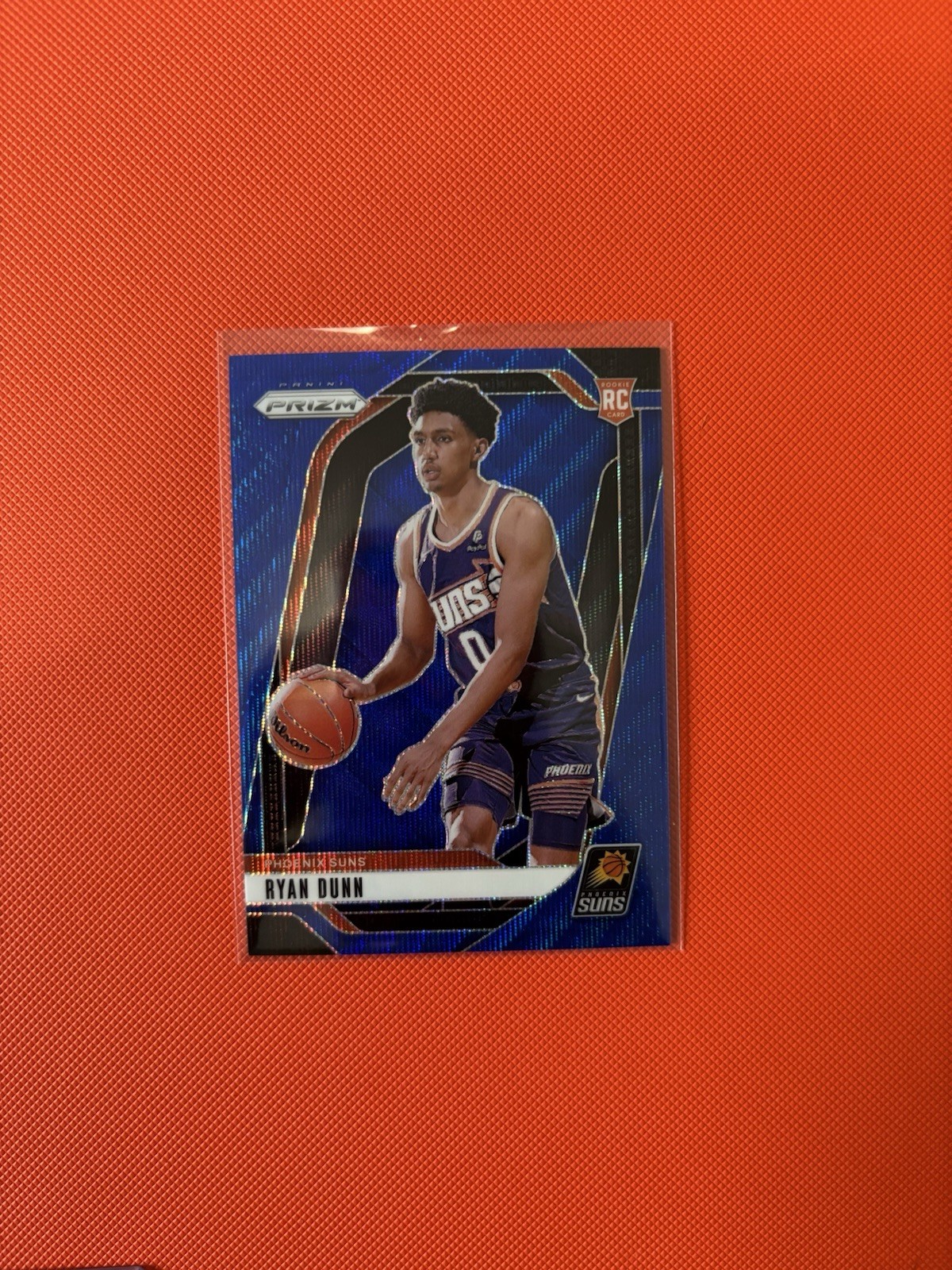 2024-25 Panini Prizm - Ryan Dunn #258 Blue Wave Prizm /125 (RC)