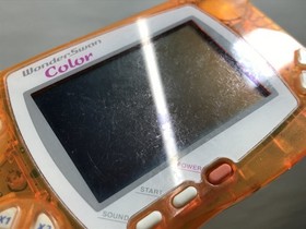 Wonder Swan Color Crystal Orange Console Japan - Tested Working LG8050