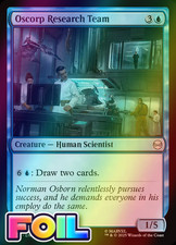 x1 Oscorp Research Team FOIL SPM Spider-Man MTG 40 M/NM 1x