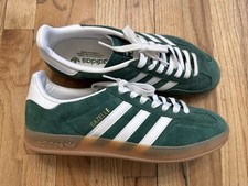 Adidas Gazelle Indoor Collegiate Green Gum JI2062 Mens 10.5