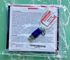 BERNINA Editor Lite V5 Embroidery Software/ Windows 7 / CD WITH DONGLE / NEW NIP