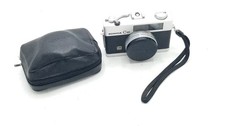 Konica C35 E L Vintage 35mm Film Camera  Case - Untested