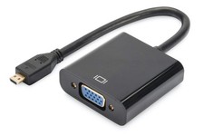 Digitus 70460 Micro HDMI to VGA Converter Full HD - Micro HDMI to VGA