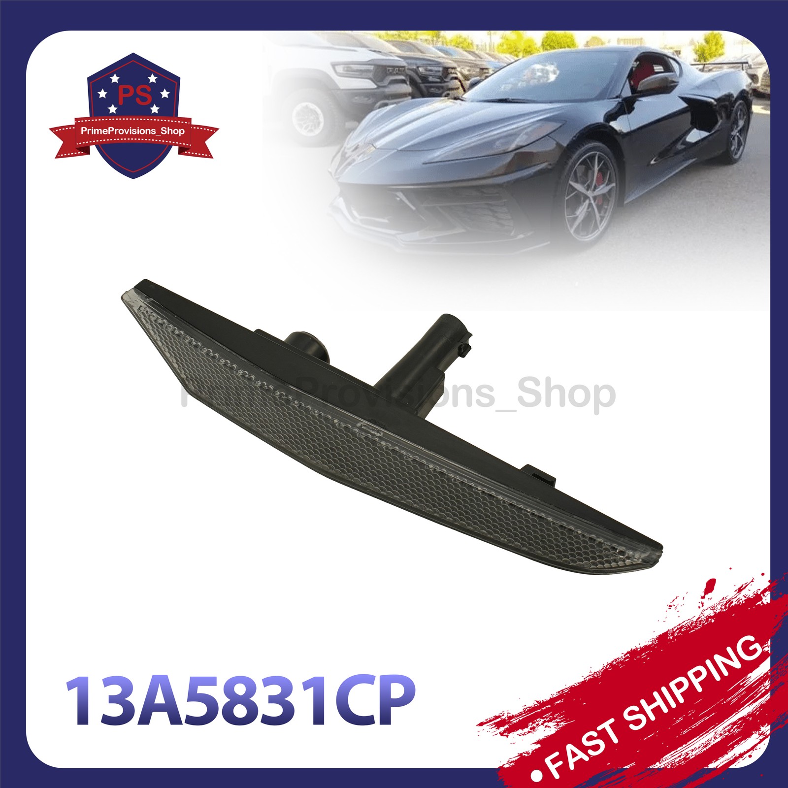 NEW Side Marker Front Left Lamp 13A5831CP Fits McLaren 540C 600LT 570S 570GT