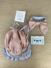 1986 Worlds Of Wonder The Talking Mother Goose Cassette Bonnet Neck Bow