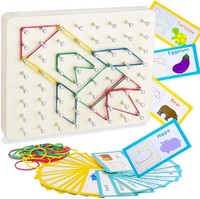 Montessori Spielzeug Geobrett Holz Ab 3 Jahre Motorikspielzeug Kinder