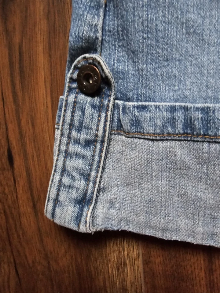 Falda Corta LEI De Colección Denim Tiro Bajo Años 90 Y2K Vintage Mini Jean Corto Festival Foto 3 de 4