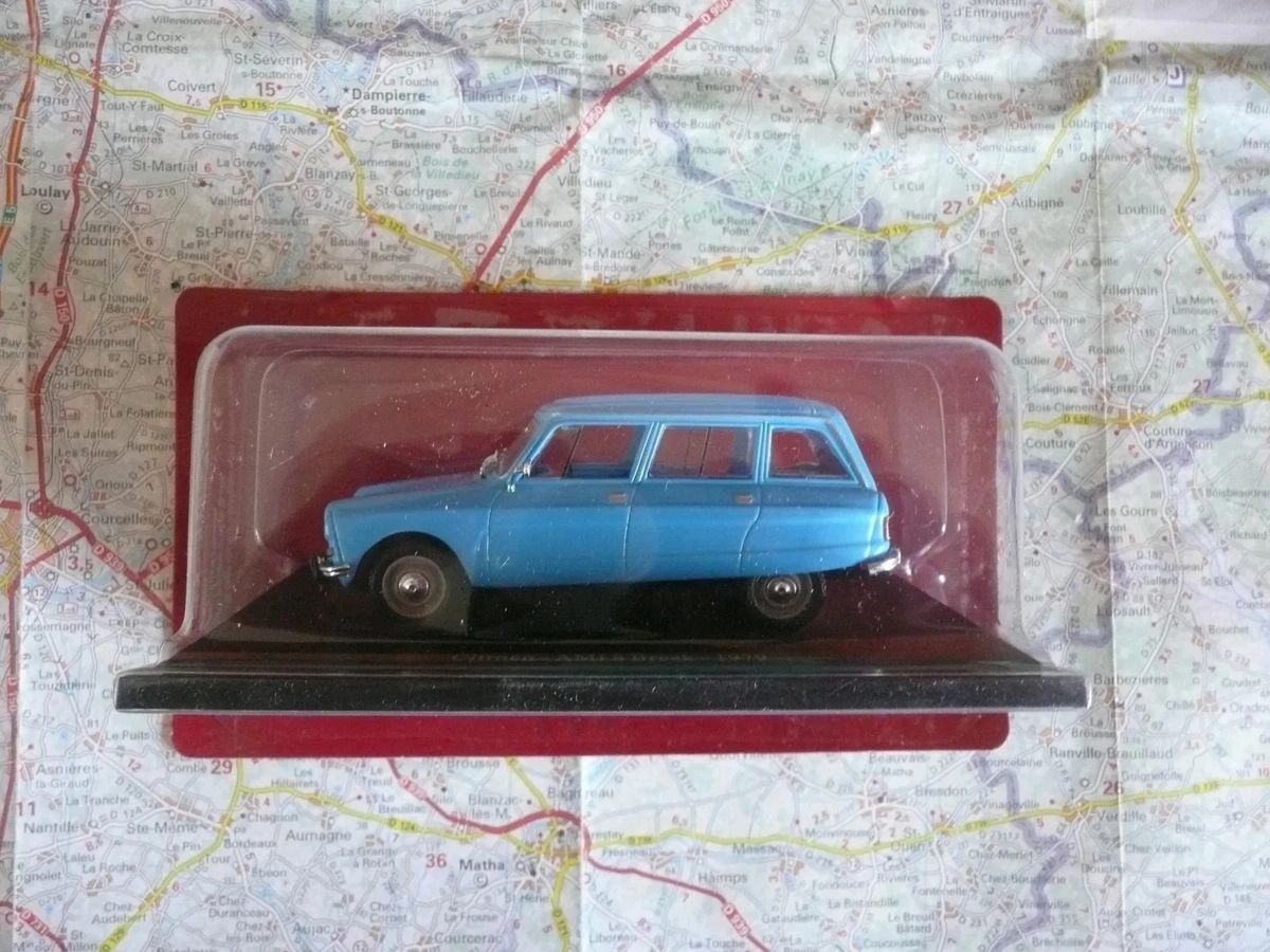 CITROËN 2 CV AZAM Bleue 1965 NOREV 1/43 avec défaut